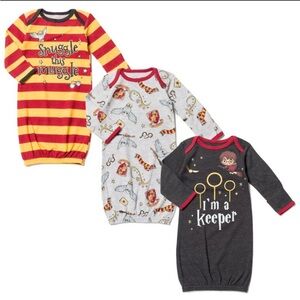 Harry Potter Baby Sleep Gowns Set